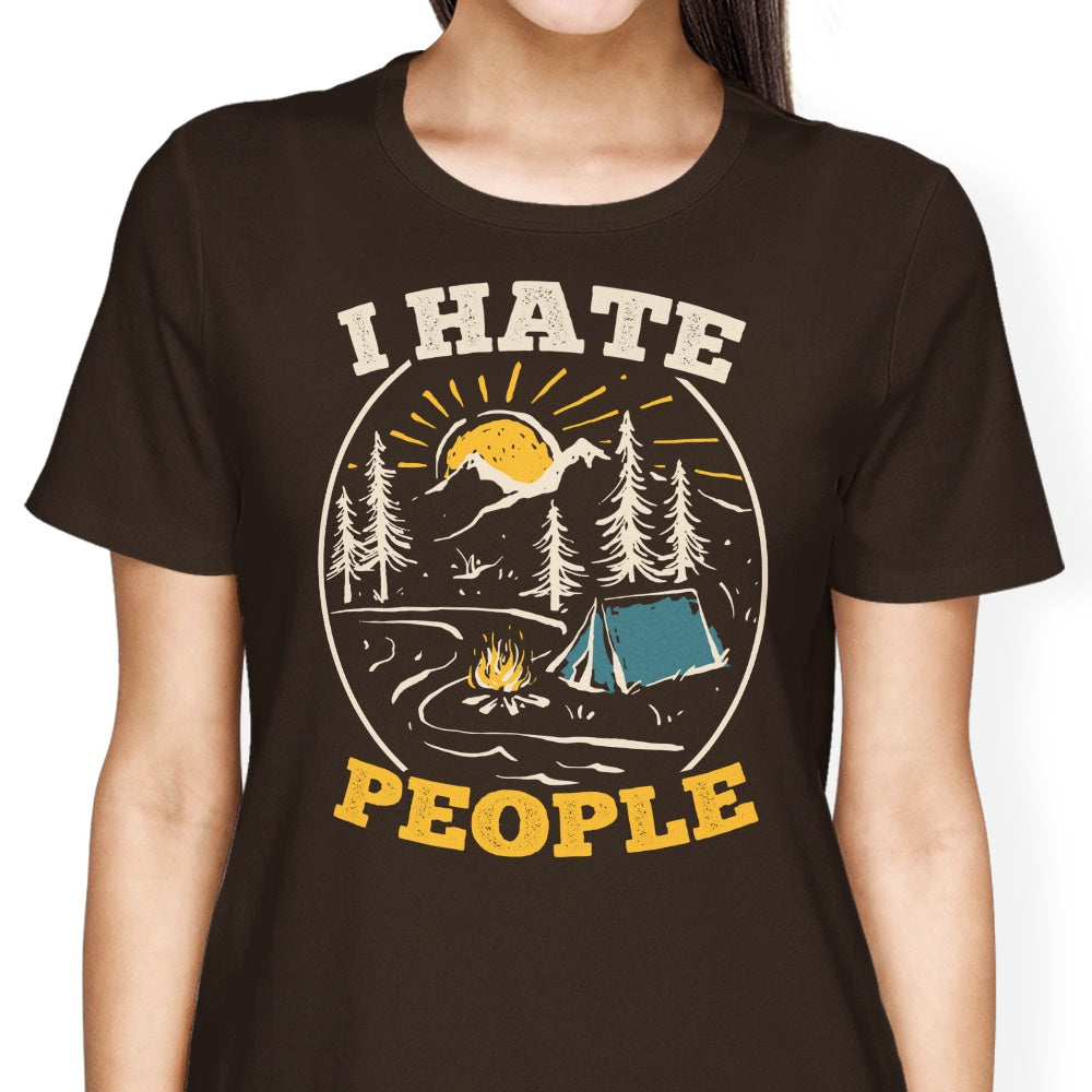 Women's 'I Hate People' Fashion Apparel by CoD Designs