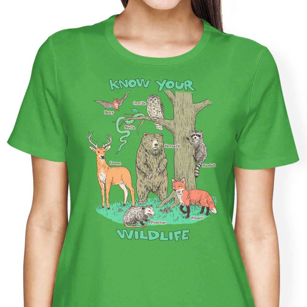 Hillary White's Know Your Wildlife Women's Fashion Apparel
