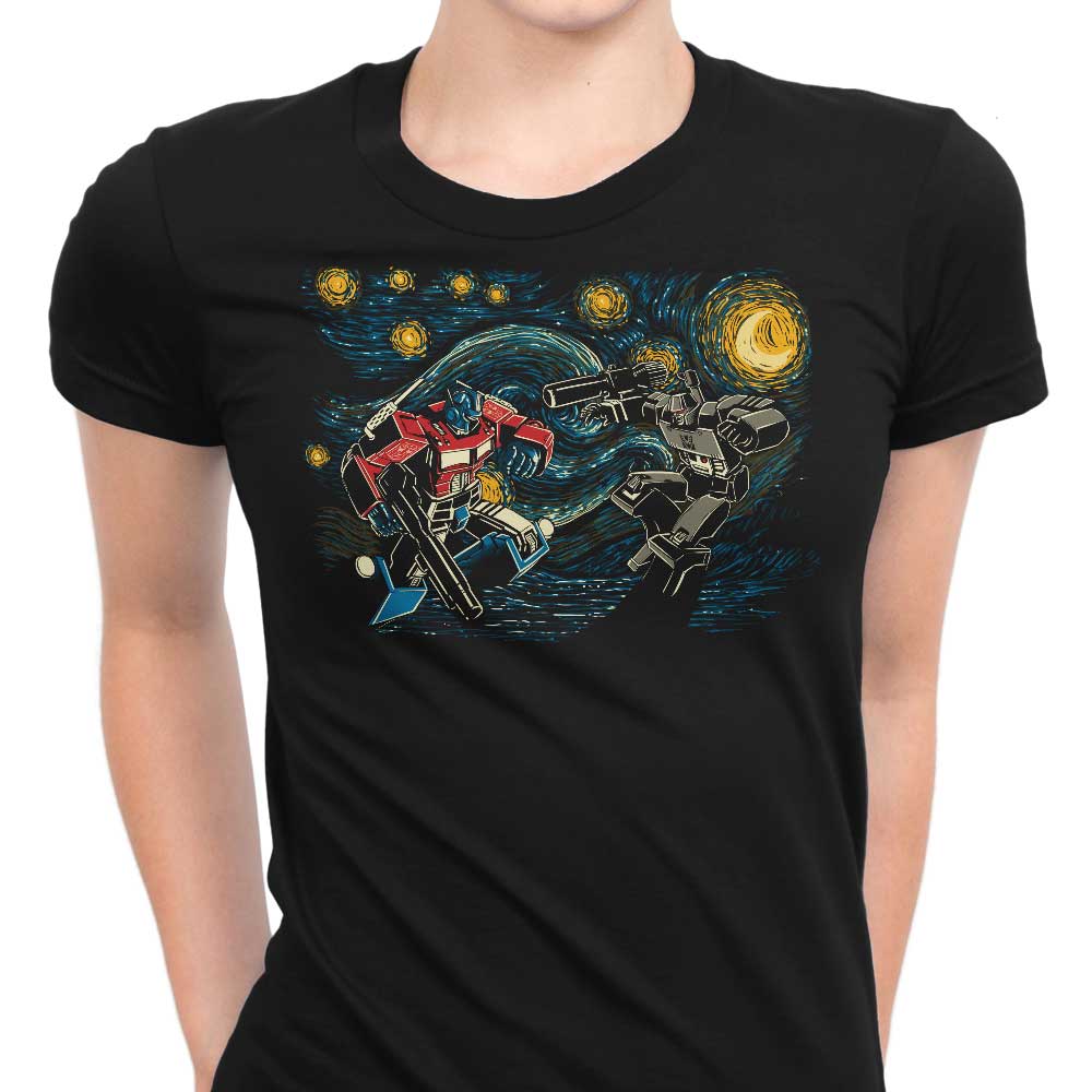 Starry Battle Women's Fashionable Cotton T-Shirts Collection