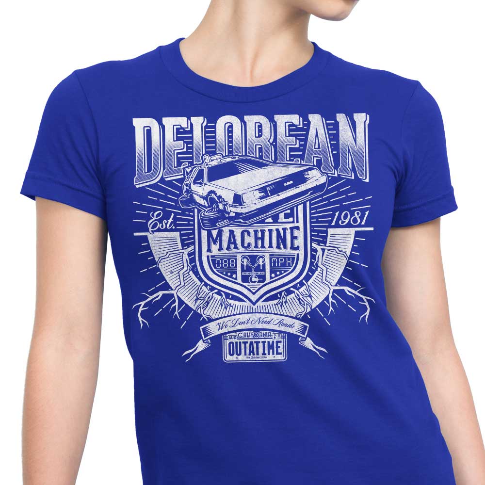 CoD Designs 'Outta Time' Women's Stylish Cotton T-Shirts