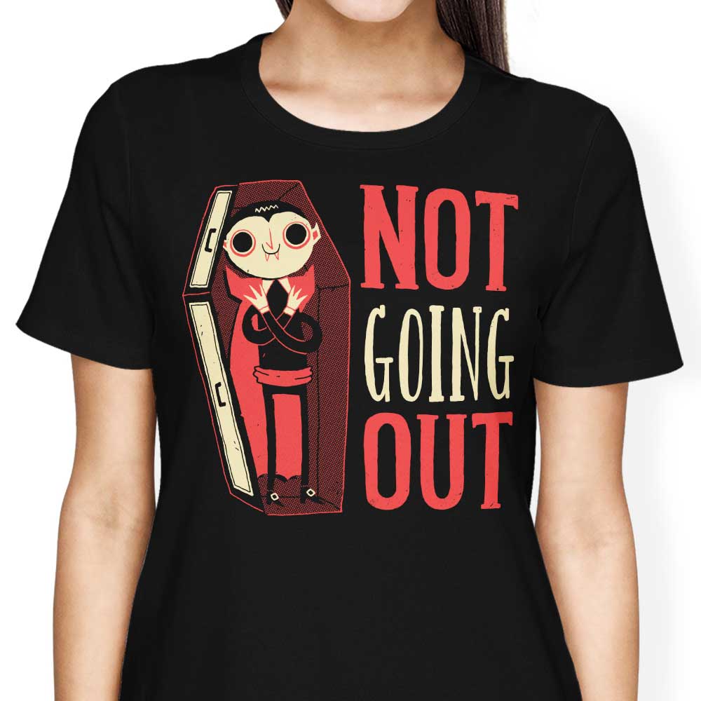 DinoMike's Women's 'Stay In' T-Shirts - Sizes S to 4XL