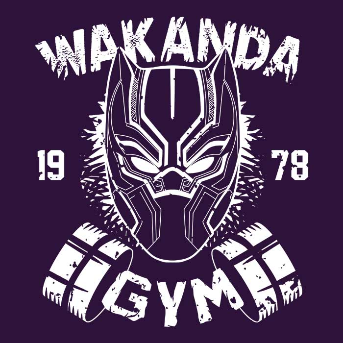Soulkr's Wakanda Gym Women's Athletic Apparel - T-Shirts and Premium T-Shirts