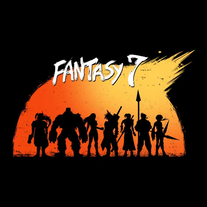 Steven Lefcourt's Fantasy 7 - Stylish Women's T-Shirts in Various Sizes