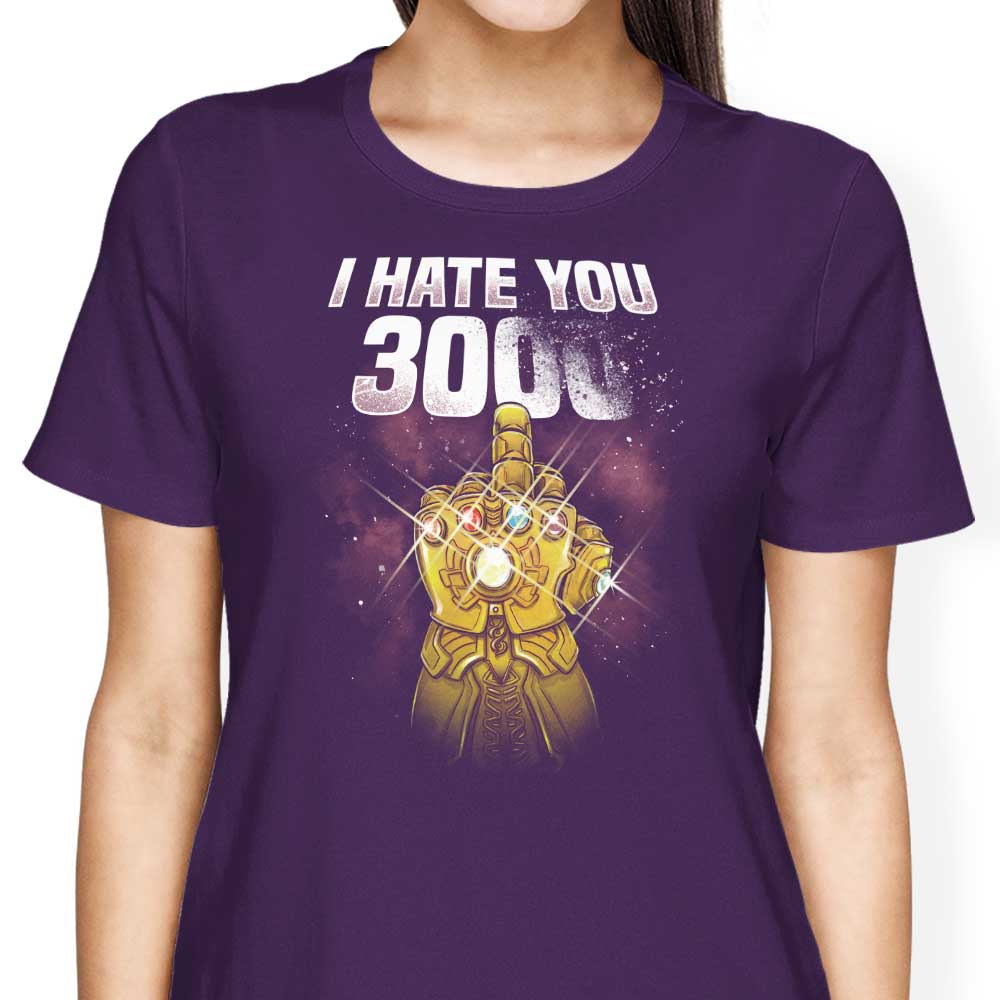I Hate You 3000 Women's Fashion Apparel Collection