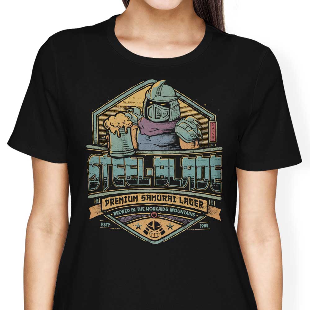 Women's Comfortable Steel Blade Lager Apparel - T-Shirts and Premium T-Shirts