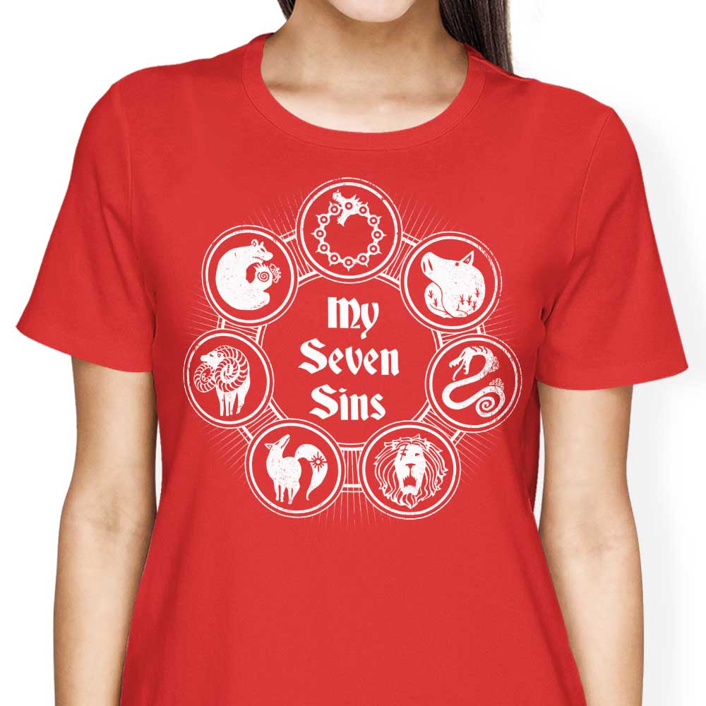 My Seven Sins Women's Clothing - T-Shirts and Premium T-Shirts
