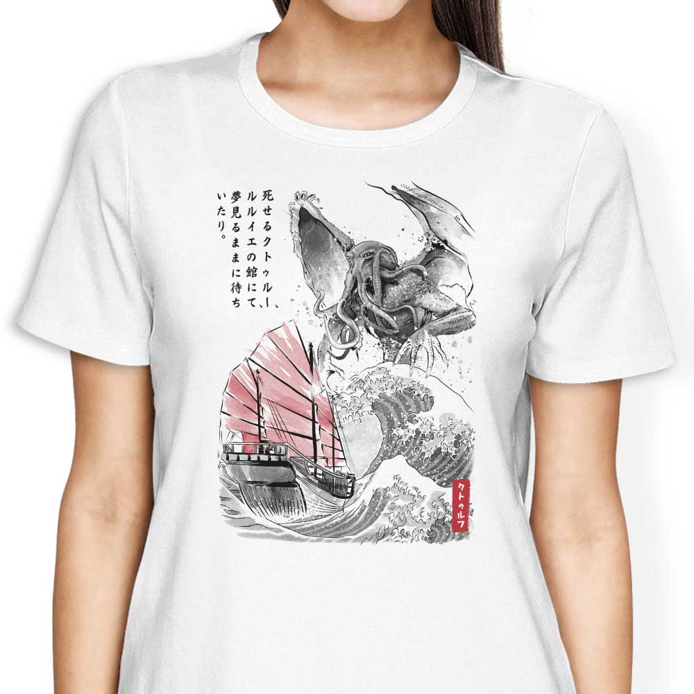 Fantastic Ancient One Sumi - e Women's Clothing Line: T - Shirts and Premium T - Shirts