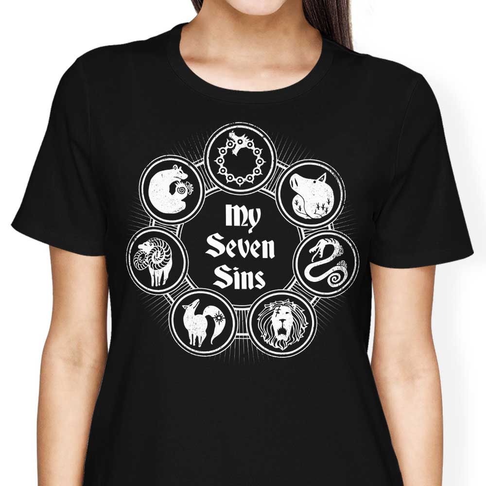 My Seven Sins Women's Clothing - T-Shirts and Premium T-Shirts