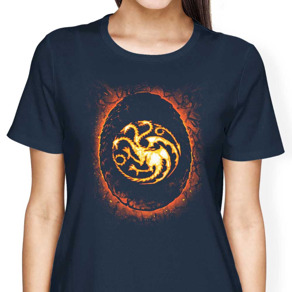 Alemaglia's Dragon Egg Women's Fashionable T-Shirts