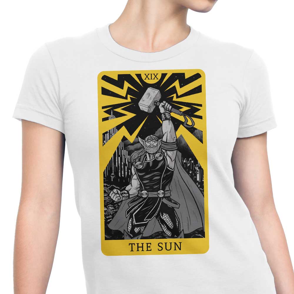 Tarot - The Sun Inspired Women's Fashion Apparel: T-Shirts and Premium T-Shirts