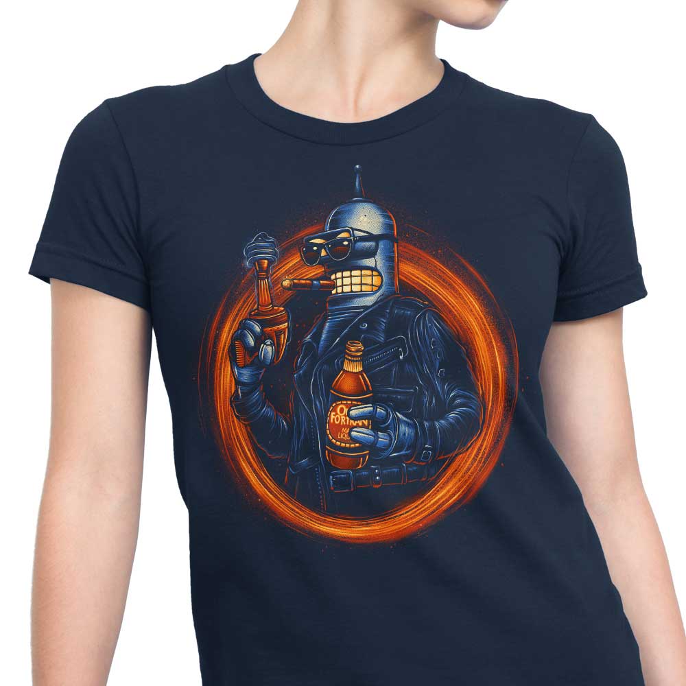 Glitchygorilla Benderminator - Stylish Women's T-Shirts
