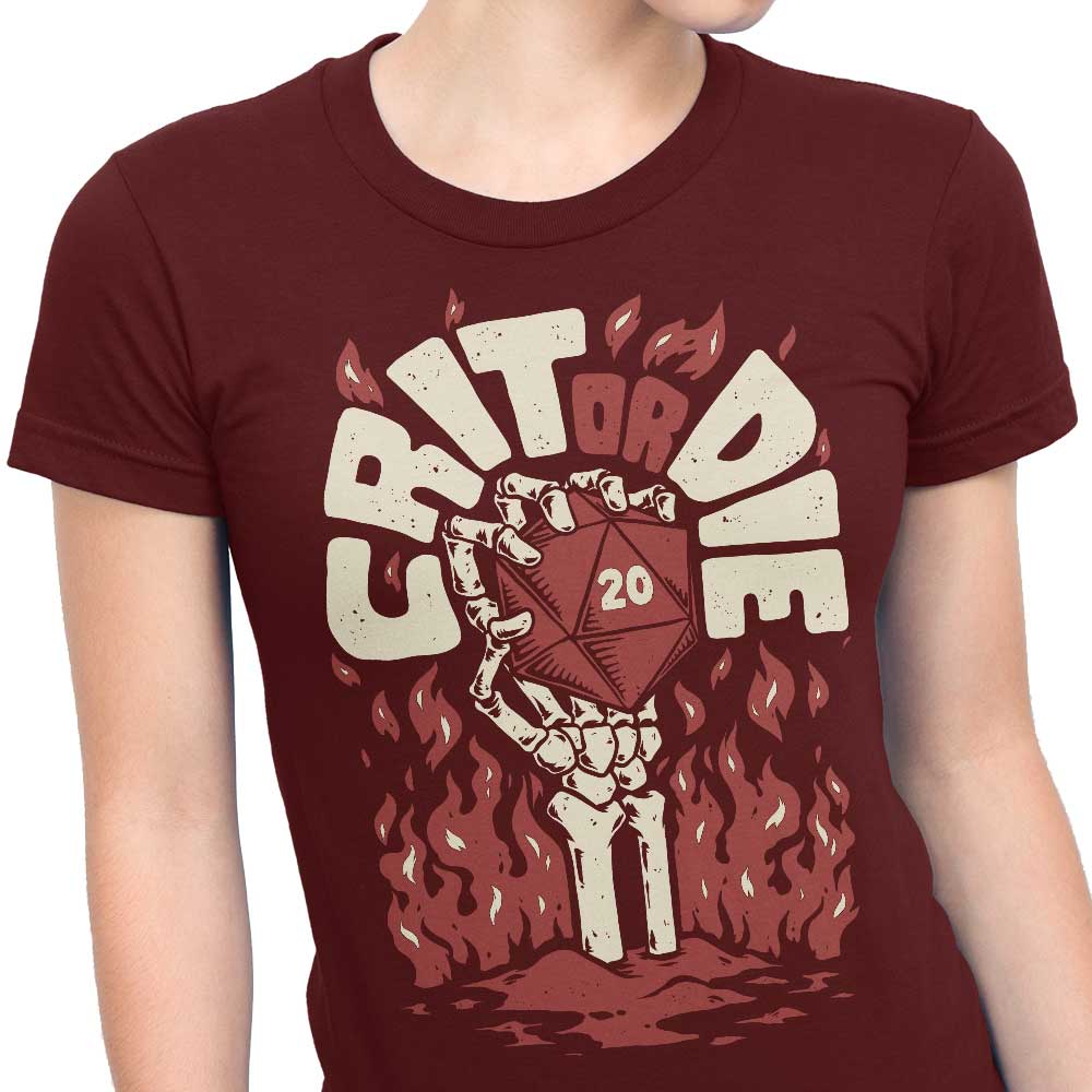 Studio Mootant's 'Crit or Die' Women's Stylish Apparel