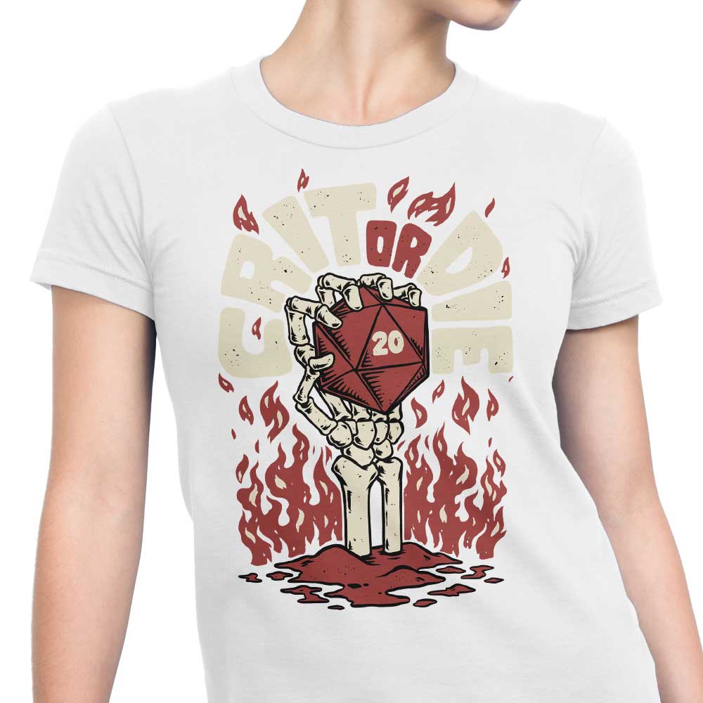 Studio Mootant's 'Crit or Die' Women's Stylish Apparel