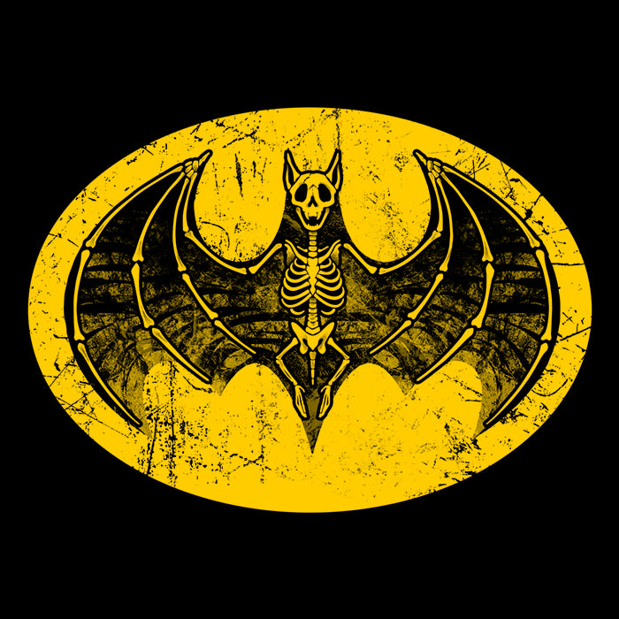 Alemaglia Women's Skeleton Bat Signal T-Shirts in Various Sizes