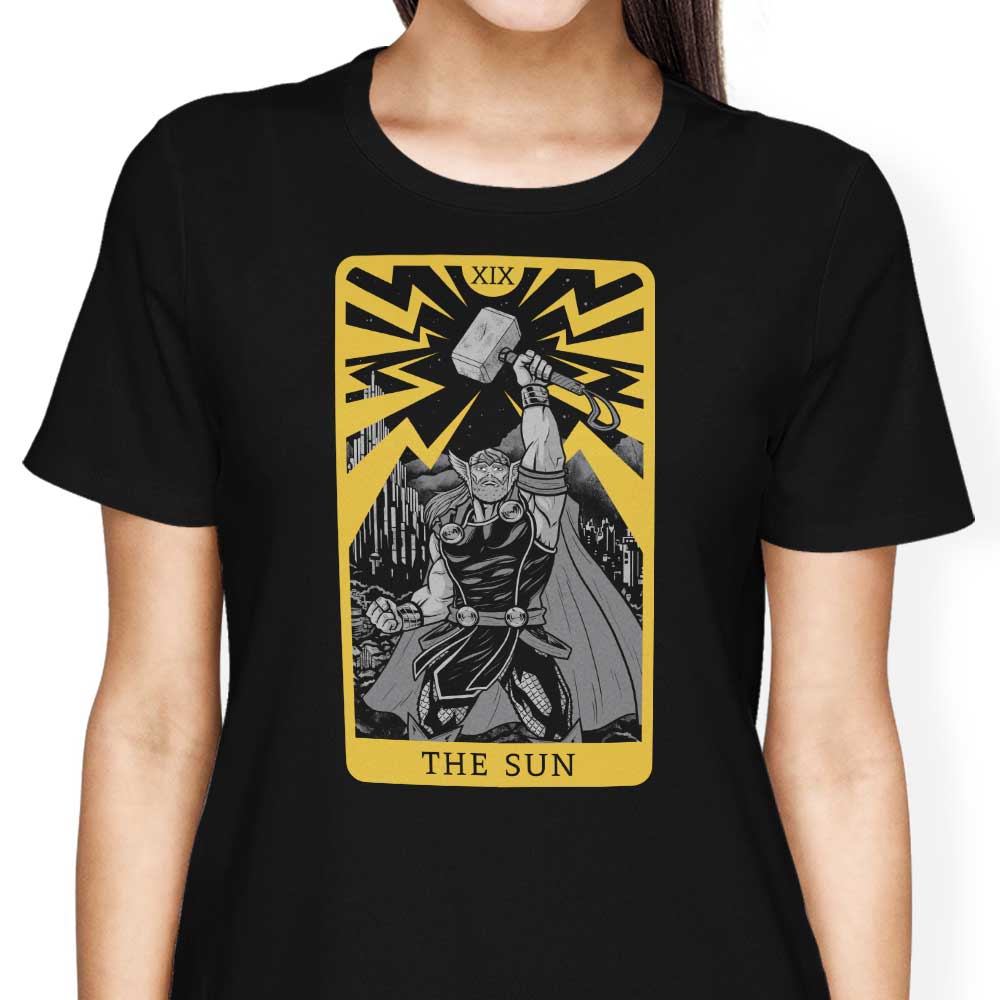 Tarot - The Sun Inspired Women's Fashion Apparel: T-Shirts and Premium T-Shirts