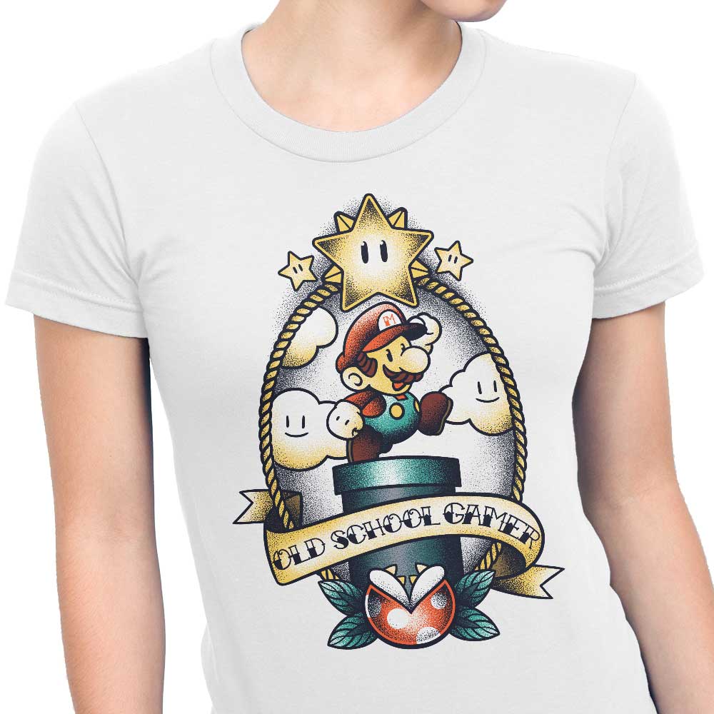 Retro Super Gamer Women's Fashionable Apparel