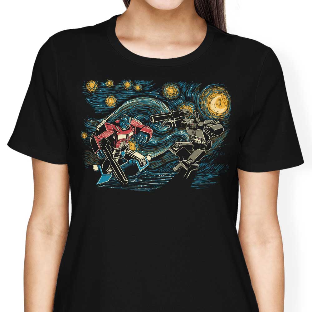 Starry Battle Women's Fashionable Cotton T-Shirts Collection