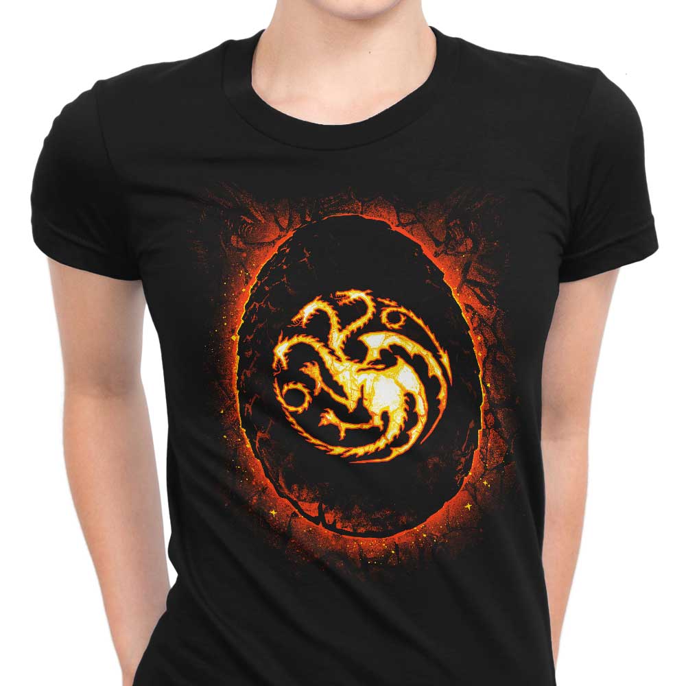 Alemaglia's Dragon Egg Women's Fashionable T-Shirts