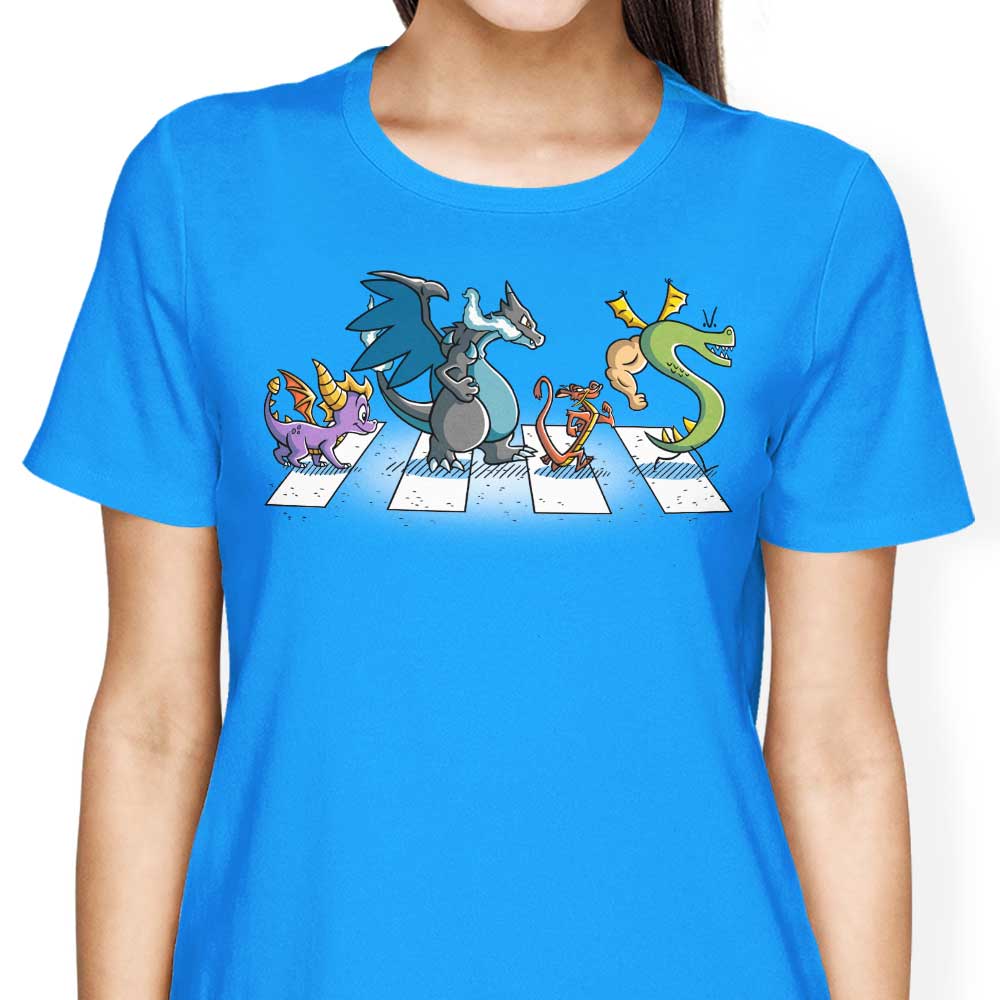 GoodIdeaRyan's Abbey Road Dragons Women's Fashionable T-Shirts