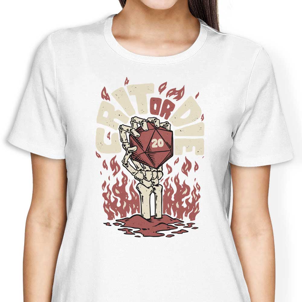 Studio Mootant's 'Crit or Die' Women's Stylish Apparel