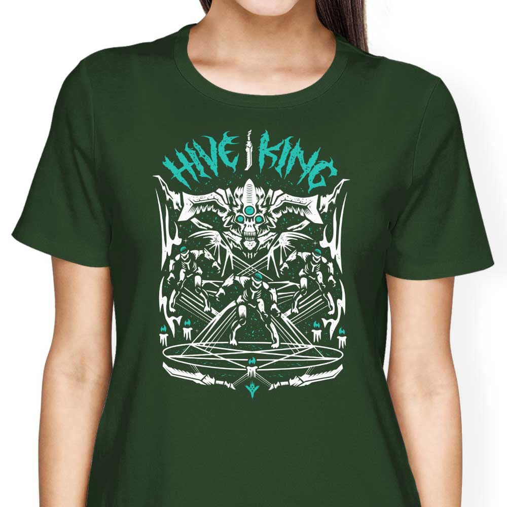 Logozaste Hive King - Stylish Women's Cotton T-Shirts in Various Sizes