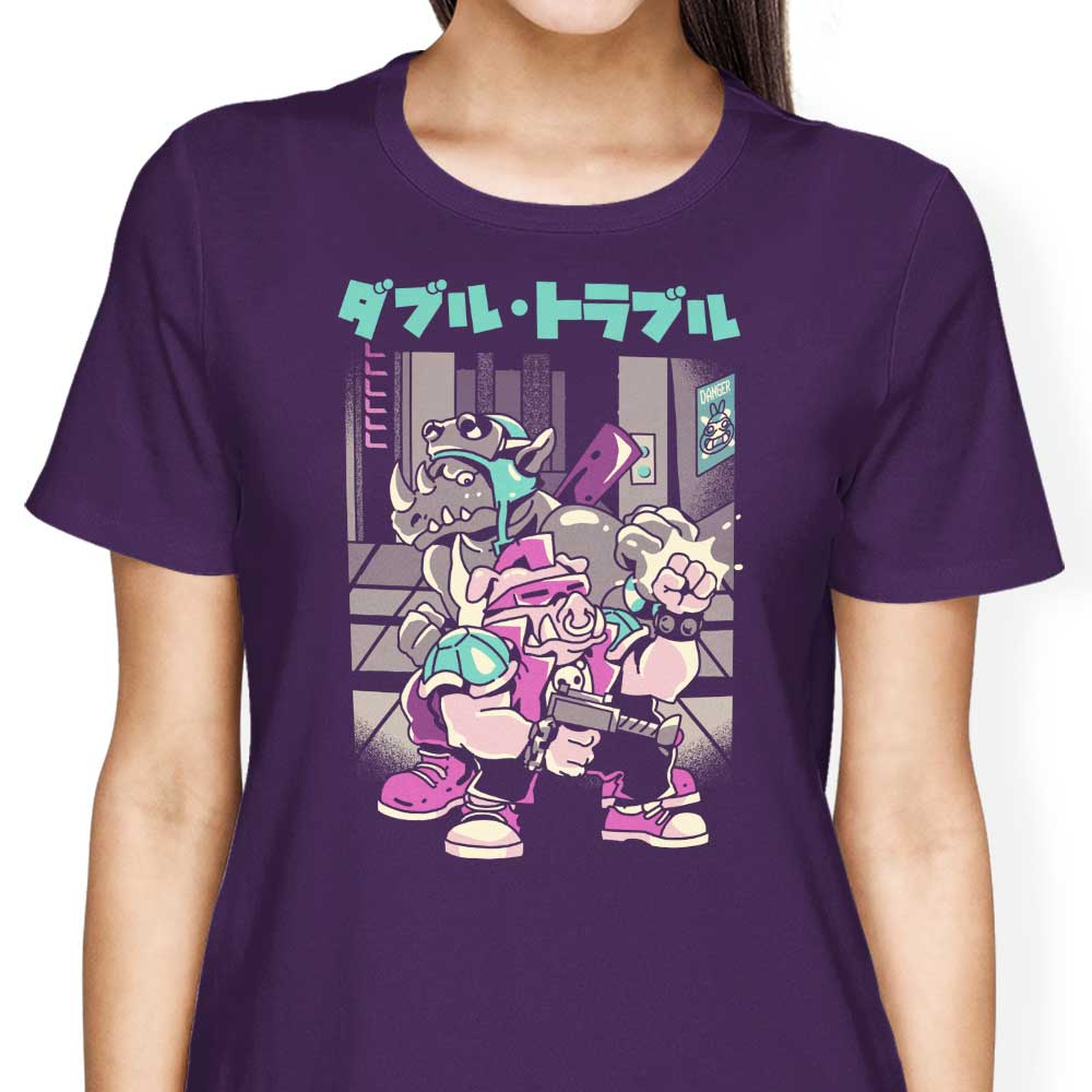 Sketchdemao's Double Trouble Women's Fashionable T - Shirts