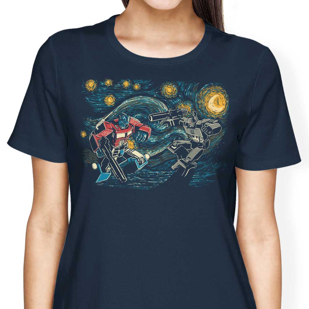 Starry Battle Women's Fashionable Cotton T-Shirts Collection
