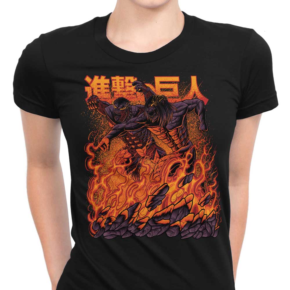 Eren x Reiner Women's Fashion Apparel - T-Shirts and Premium T-Shirts