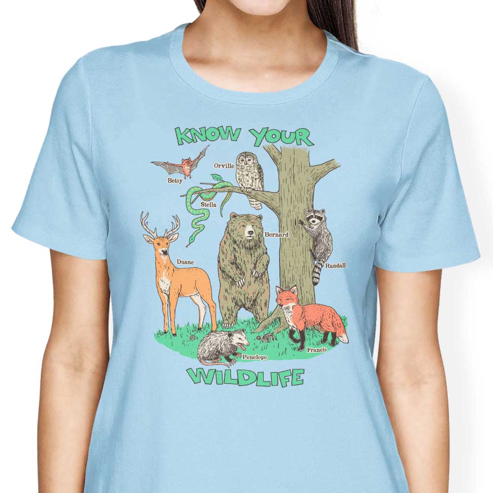 Hillary White's Know Your Wildlife Women's Fashion Apparel