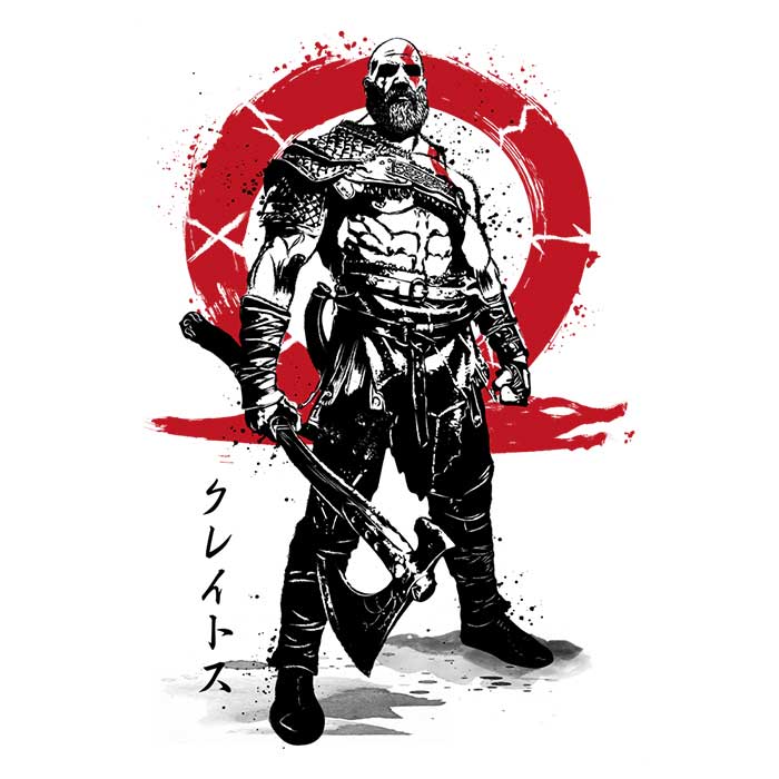 God - Slayer Sumi - e Style Women's Clothing Apparel