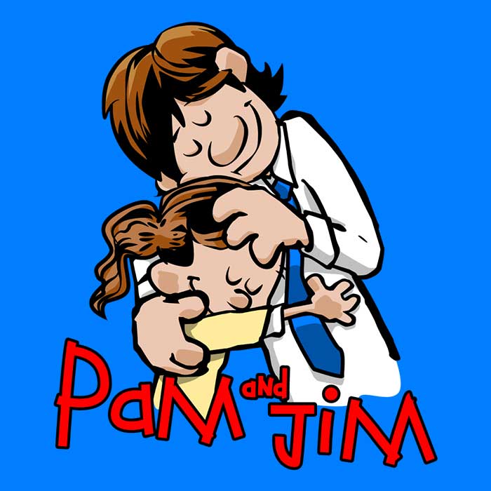 Pam and Jim Women's Fashion Apparel - T-Shirts and Premium T-Shirts