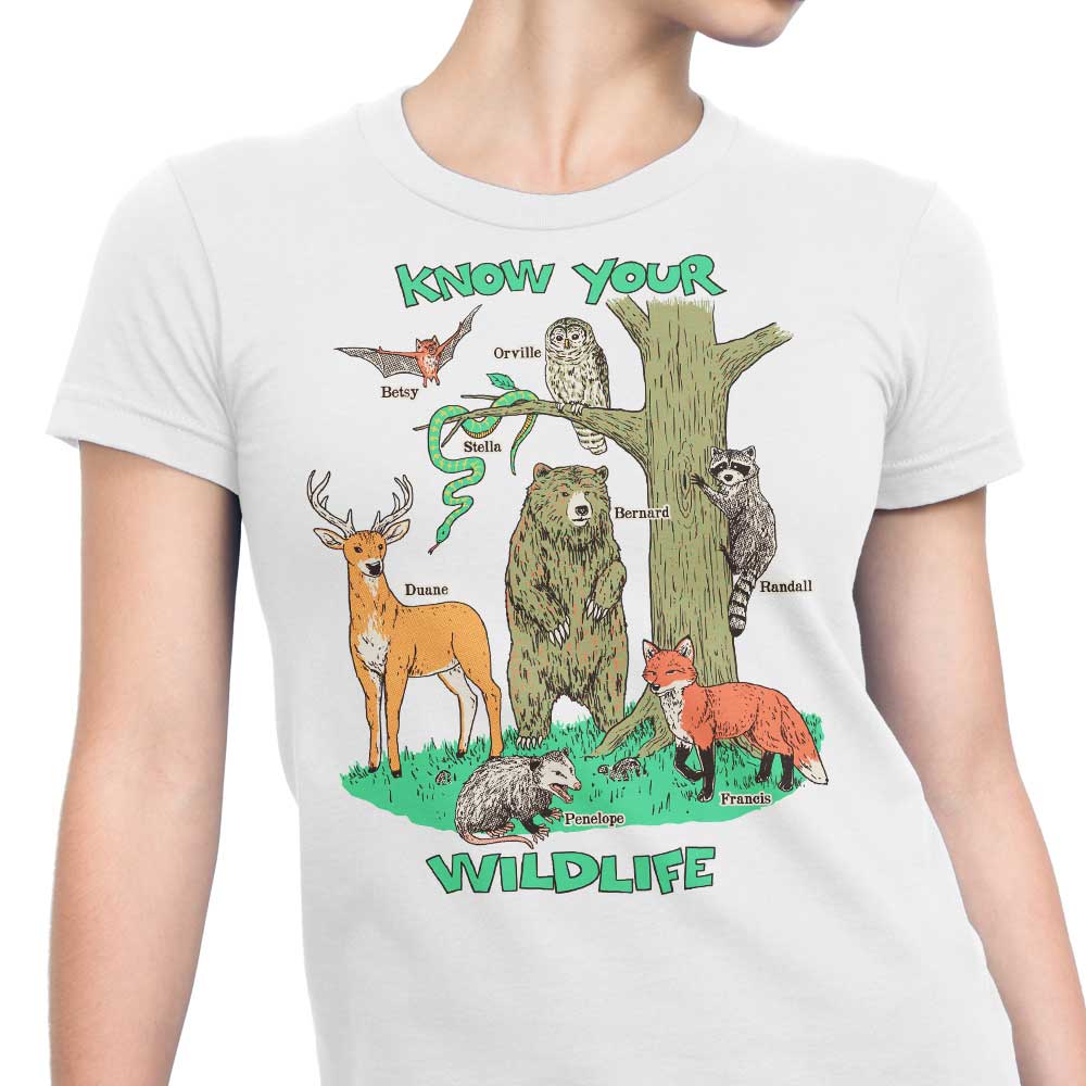 Hillary White's Know Your Wildlife Women's Fashion Apparel