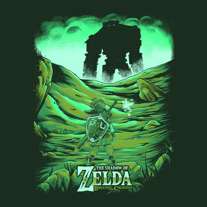 Women's Breath of the Colossus T-Shirts in Various Sizes