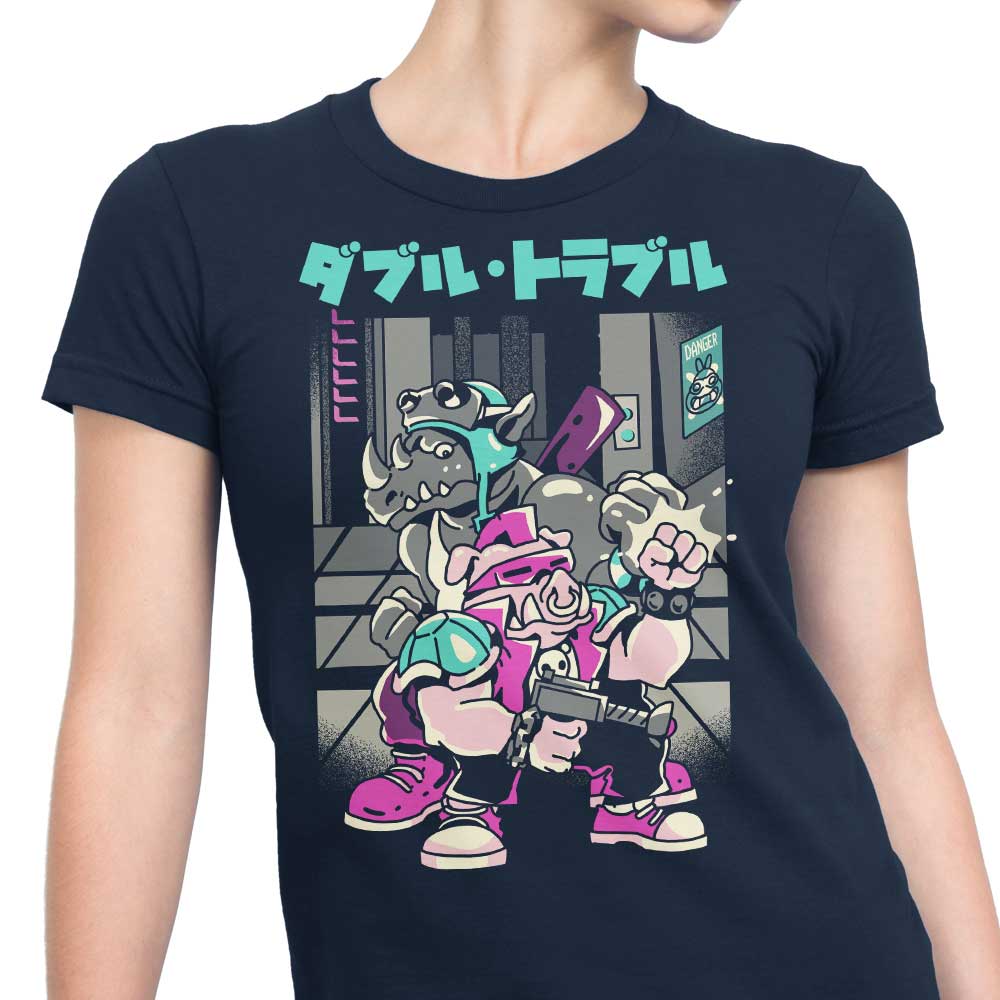 Sketchdemao's Double Trouble Women's Fashionable T - Shirts