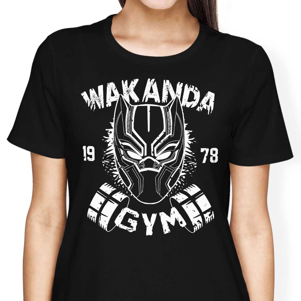 Soulkr's Wakanda Gym Women's Athletic Apparel - T-Shirts and Premium T-Shirts