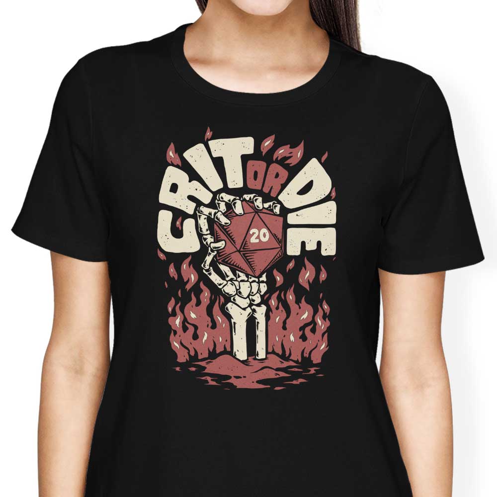 Studio Mootant's 'Crit or Die' Women's Stylish Apparel