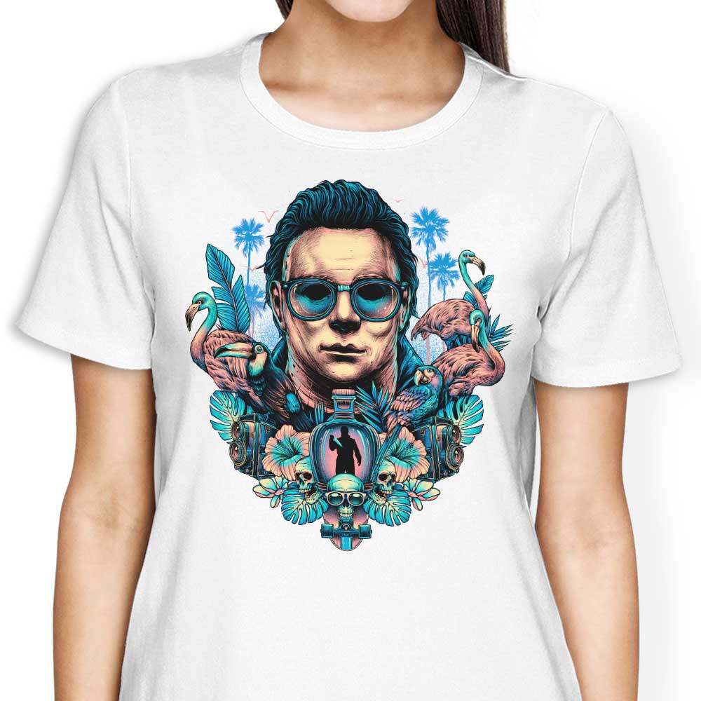 Tropical Slasher Women's Fashion Apparel - T-Shirts and Premium T-Shirts