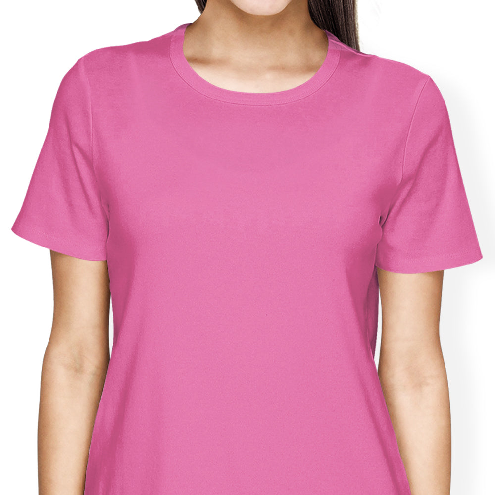 Pink Blank Women's Fashion T-Shirt for Casual Wear