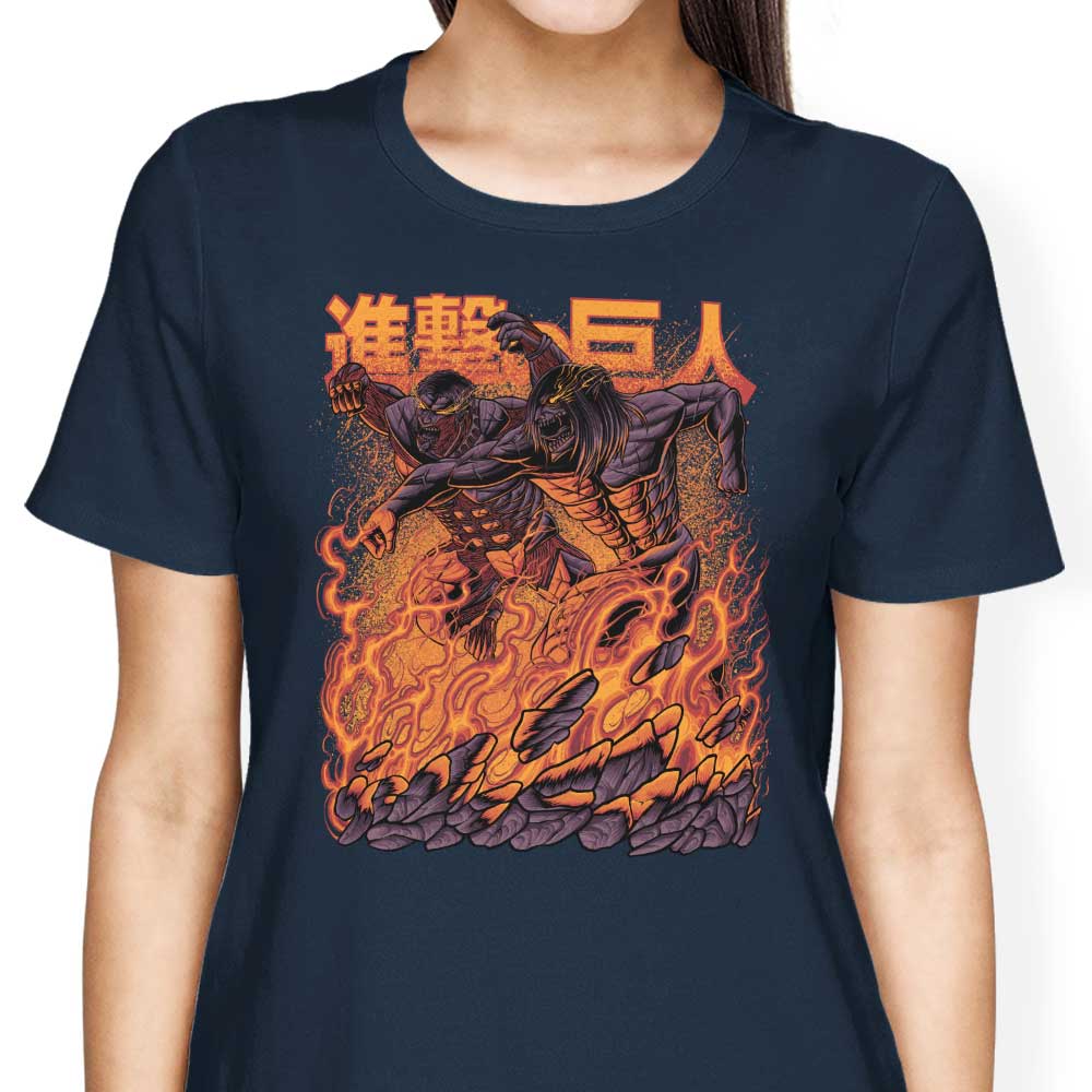 Eren x Reiner Women's Fashion Apparel - T-Shirts and Premium T-Shirts
