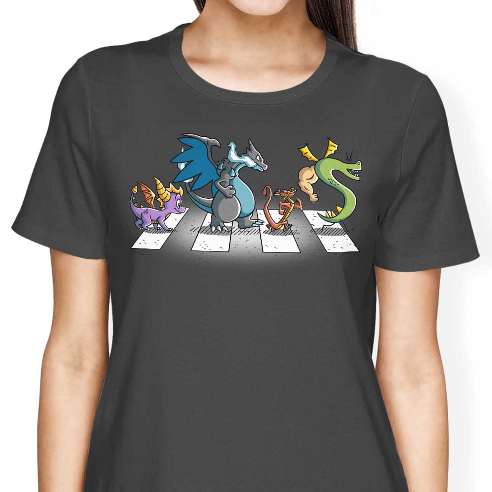 GoodIdeaRyan's Abbey Road Dragons Women's Fashionable T-Shirts