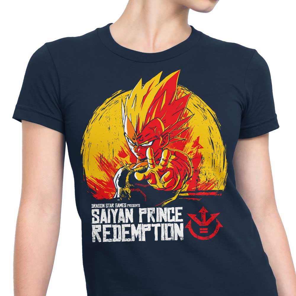 Women's Saiyan Prince Redemption Fashion Apparel