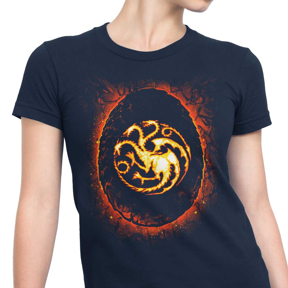 Alemaglia's Dragon Egg Women's Fashionable T-Shirts