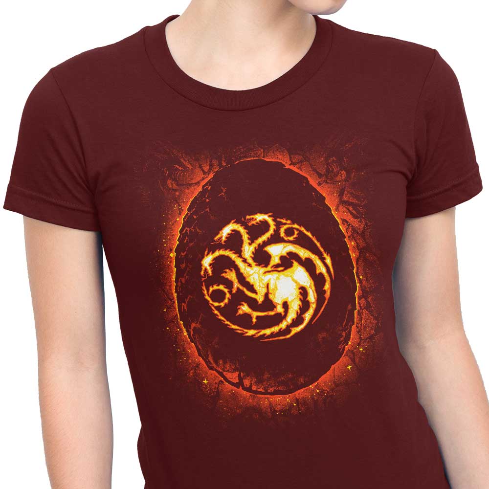 Alemaglia's Dragon Egg Women's Fashionable T-Shirts