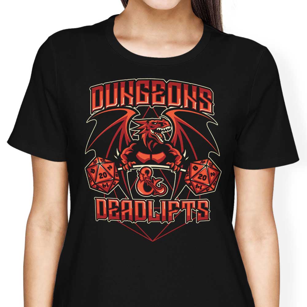 Stylish Women's Dungeons and Deadlifts Apparel Collection