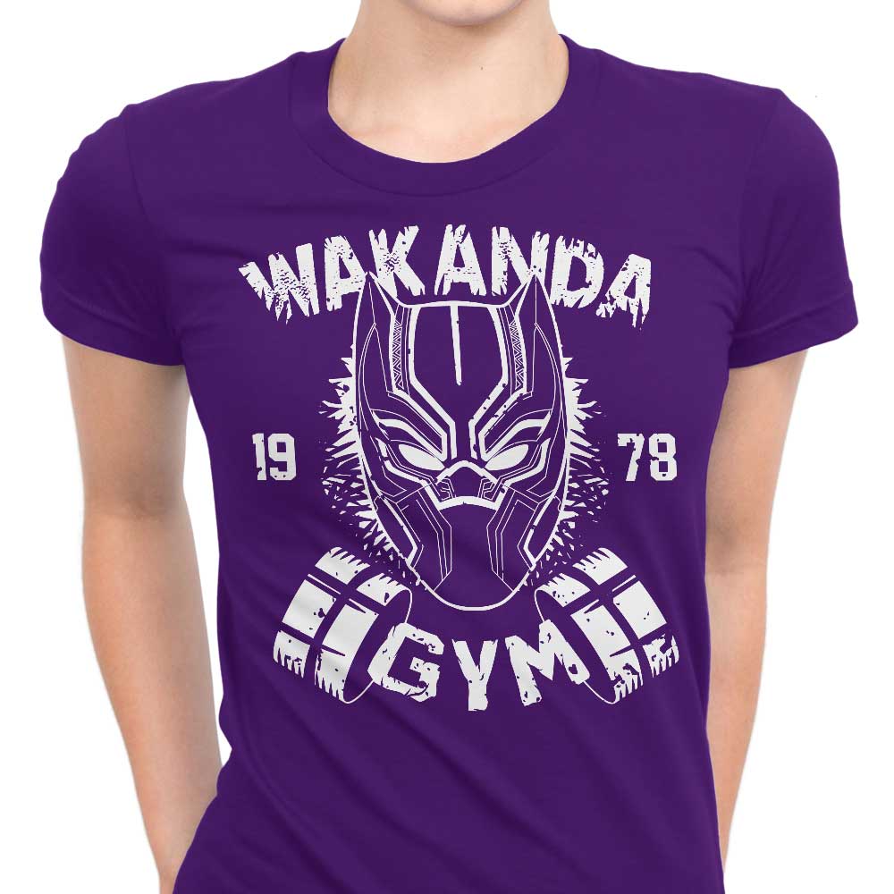 Soulkr's Wakanda Gym Women's Athletic Apparel - T-Shirts and Premium T-Shirts