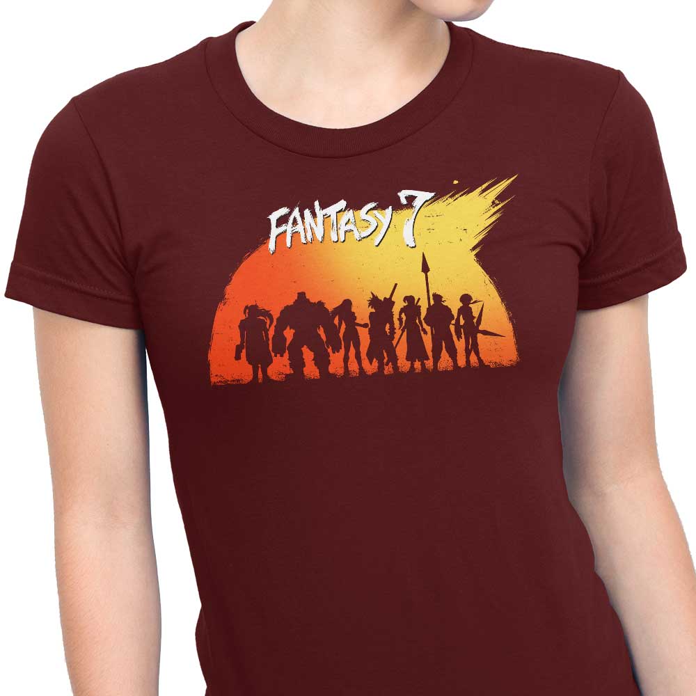 Steven Lefcourt's Fantasy 7 - Stylish Women's T-Shirts in Various Sizes