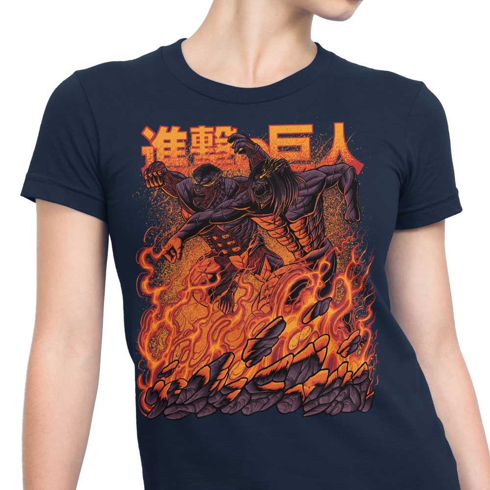 Eren x Reiner Women's Fashion Apparel - T-Shirts and Premium T-Shirts