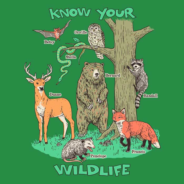 Hillary White's Know Your Wildlife Women's Fashion Apparel