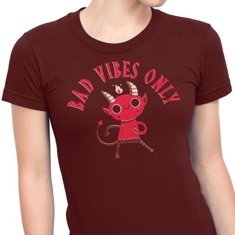 Exclusive Bad Vibes Only Women's Clothing Apparel Collection