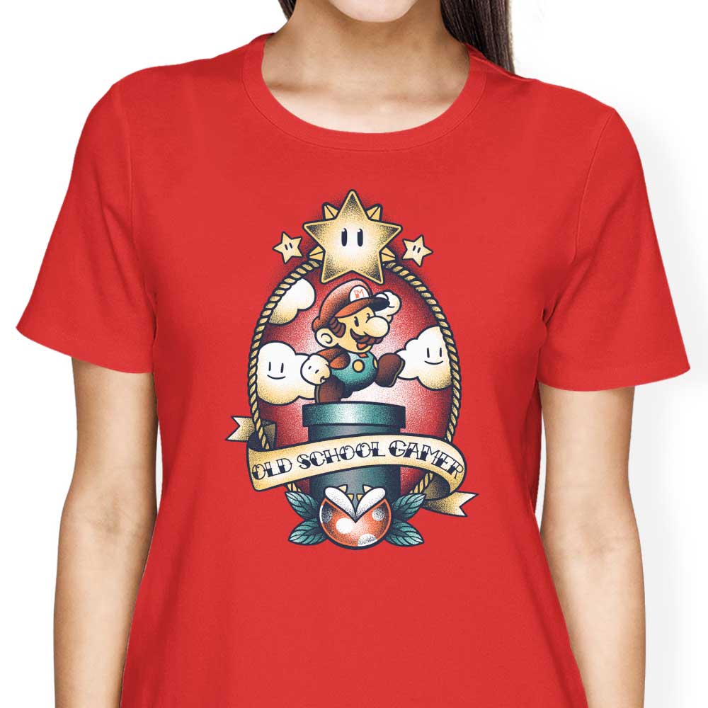Retro Super Gamer Women's Fashionable Apparel